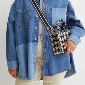 Jute-blend Shoulder bag